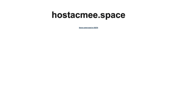 hostacmee.space