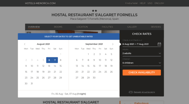 hostal-restaurant-salgaret.fornells.hotels-menorca.com