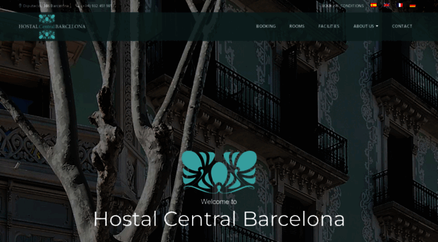 hostalcentralbarcelona.com