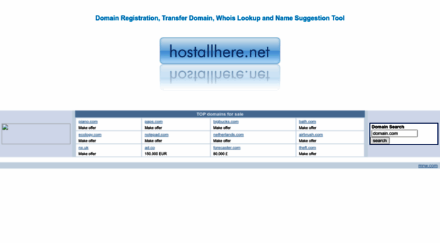 hostallhere.net