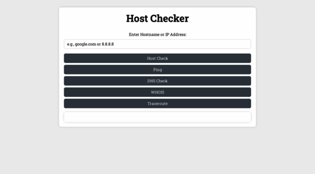 hostchecker.net