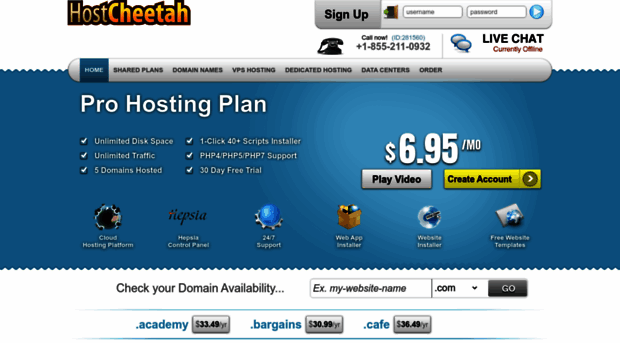 hostcheetah.net