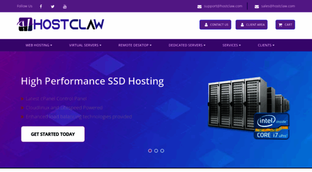 hostclaw.com