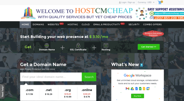 hostcmcheap.com