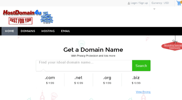 hostdomain4u.com