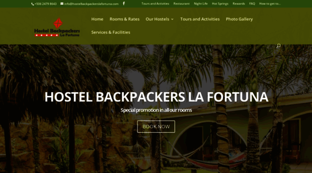 hostelbackpackerslafortuna.com