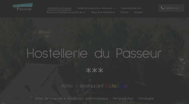 hostellerie-du-passeur.com