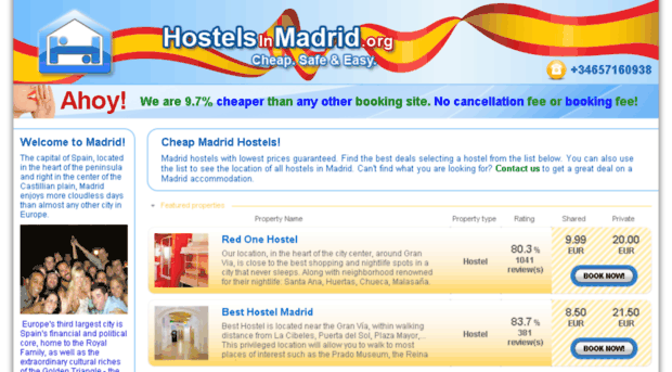 hostelsinmadrid.org