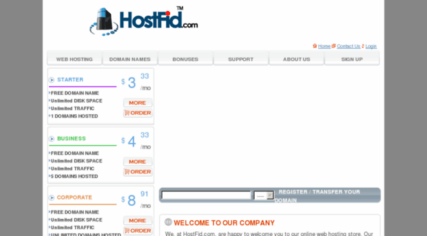 hostfid.com