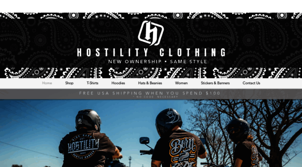 hostilityclothing.com