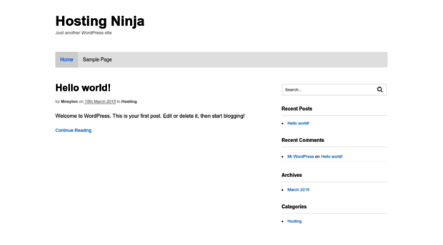 hosting.ninja