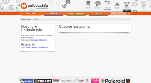 hosting.polibuda.info