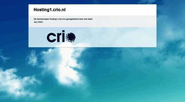 hosting1.crio.nl