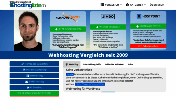 hostingliste.ch