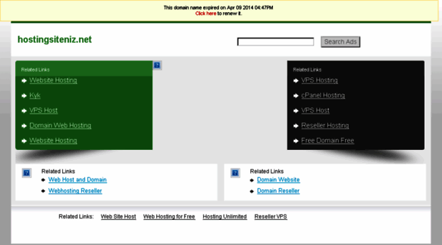 hostingsiteniz.net