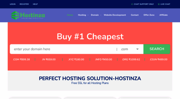 hostinza.co.in