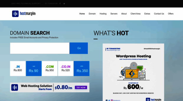 hostmargin.com