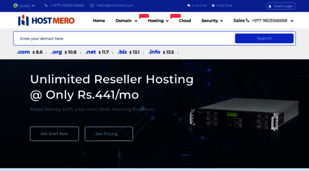 hostmero.com