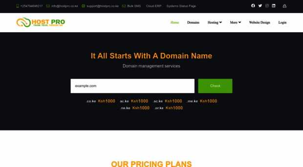 hostpro.co.ke