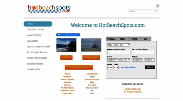 hotbeachspots.com