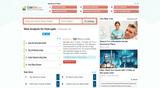hotcrypto.net.cutestat.com