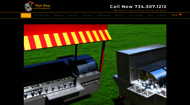 hotdogcartcompany.com