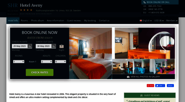 hotel-aveny-umea.h-rez.com