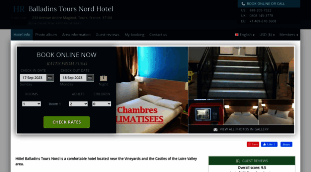 hotel-balladins-toursnord.h-rez.com