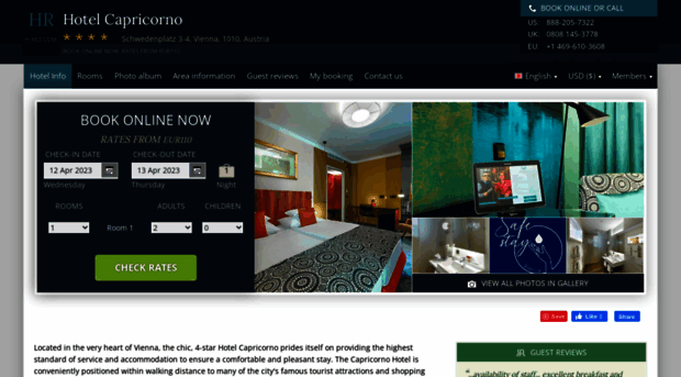 hotel-capricorno-vienna.h-rez.com