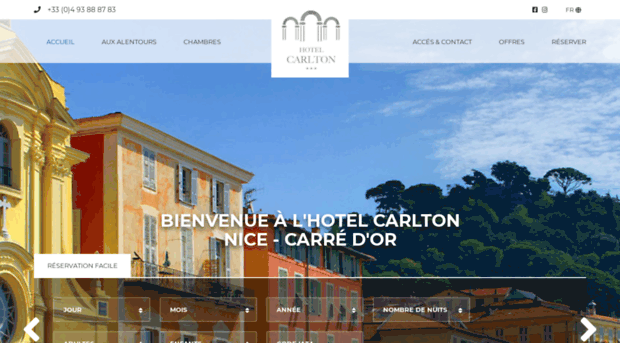 hotel-carlton-nice.com