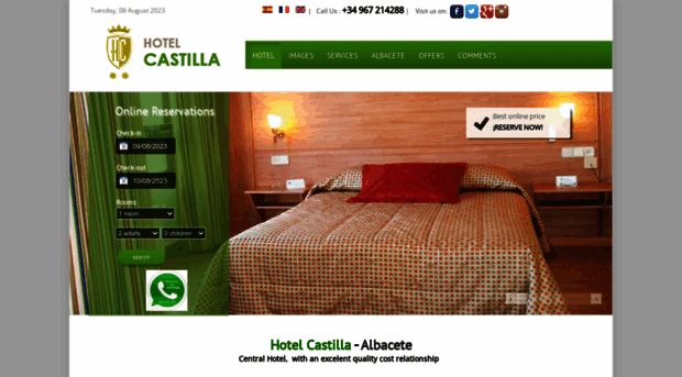 hotel-castilla.es