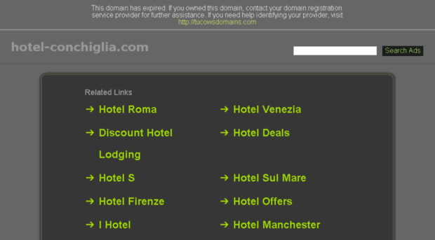 hotel-conchiglia.com