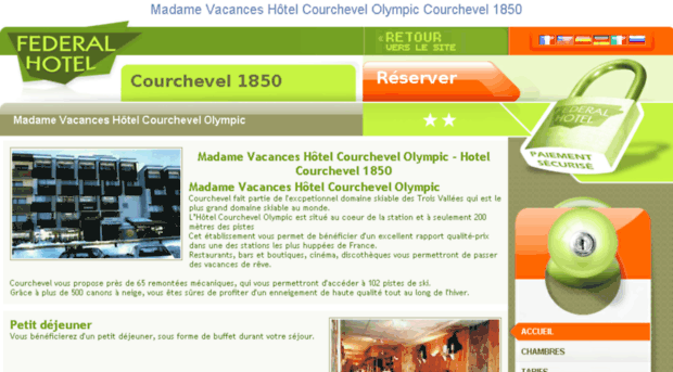 hotel-courchevel-olympic.federal-hotel.com