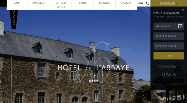 hotel-de-labbaye.com