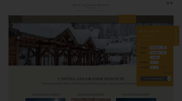 hotel-grands-montets.com