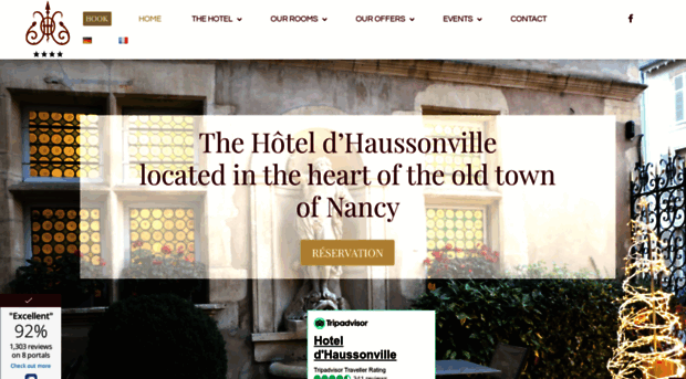 hotel-haussonville.fr