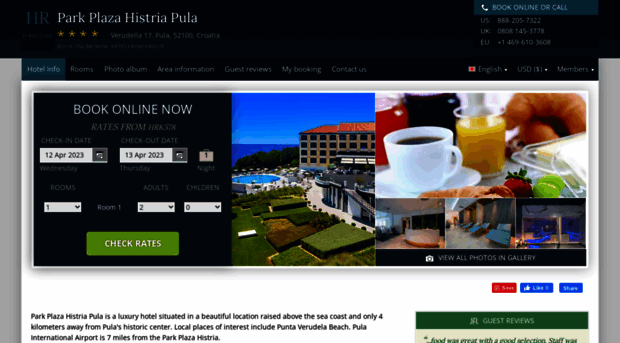 hotel-histria-pula.h-rez.com