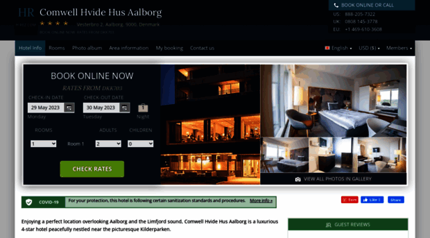 hotel-hvide-hus-alborg.h-rez.com