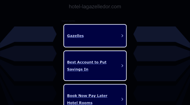 hotel-lagazelledor.com