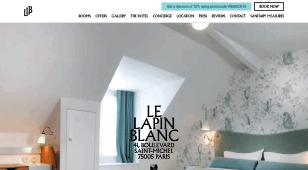 hotel-lapin-blanc.com