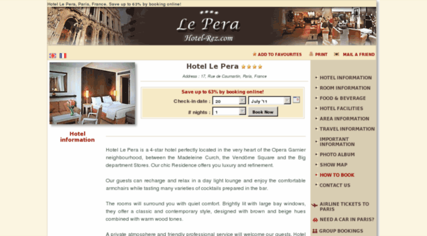 hotel-le-pera-paris.com