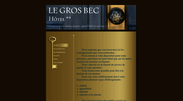 hotel-legrosbec.com