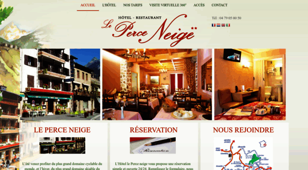 hotel-leperceneige.com