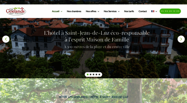 hotel-lesgoelands.com