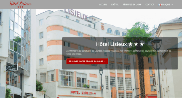 hotel-lisieux-lourdes.com