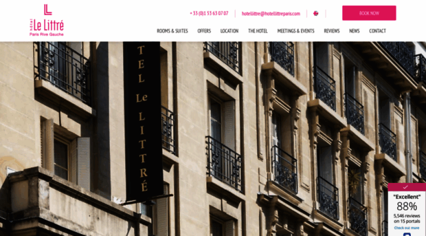 hotel-littre-paris.com