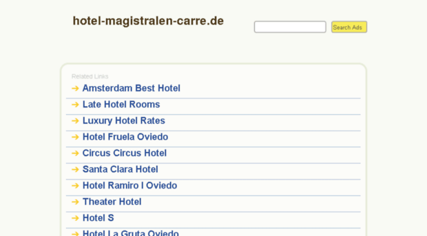 hotel-magistralen-carre.de