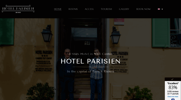 hotel-nice-parisien.com