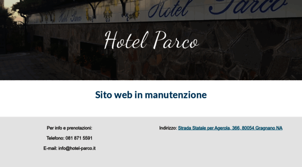 hotel-parco.it