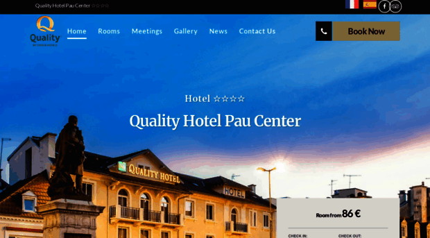 hotel-pau-centre.com
